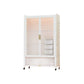 Glass Combination Armoire Modern Style Wardrobe Cabinet for Home