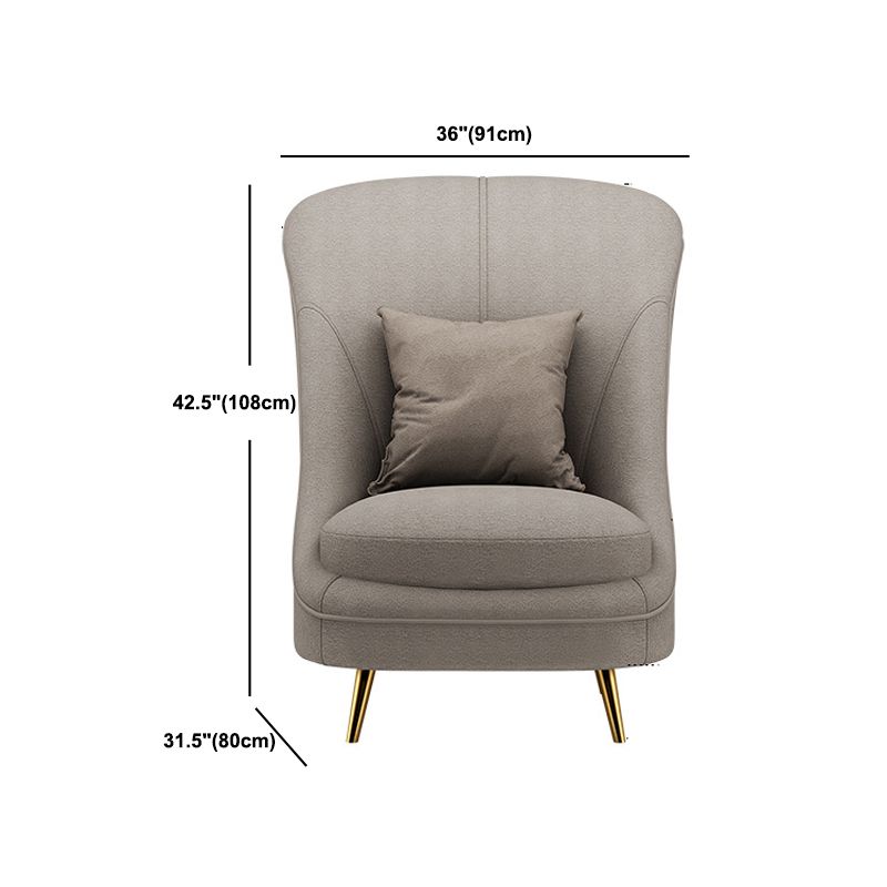 Sloped Arm Curved Sofa with Tight Back Contemporary Sofa for Apartment Clearhalo 'furn' 'furn_sofas' 'Furniture' 'Living Room Furniture' 'Sofa' 'sofas' 1200x1200_ef5db948-56ff-4f05-83aa-081685f2ca34