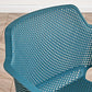 Designer Style Arm Chair Plastic Cross Back Side Chair for Restaurant