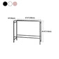 White and Pink Modern Style Bar Table in Wood and Metal Bar Table Milk Tea Shop Bar Table Clearhalo 'Bar Furniture' 'Bar Tables' 'bar_tables' 'furn' 'furn_bar_tables' 'Furniture' 'furniture_bar_tables' 'Kitchen & Dining Furniture' 1200x1200_ef620fb9-efed-403e-86b0-b3b3f2b769b9