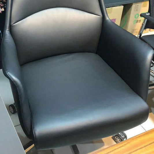 Silla de oficina de altura de asiento ajustable giratorio moderno con ruedas silla ejecutiva