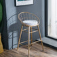 Nordic Style Bucket Counter Stools for Home Upholstered Bar Stools Clearhalo 'Bar Furniture' 'Bar Stools' 'bar_stools' 'furn' 'furn_bar_stools' 'Furniture' 'furniture_bar_stools' 'Kitchen & Dining Furniture' 1200x1200_ef6d4e5f-a06a-4520-a4e7-82d0bbe06816