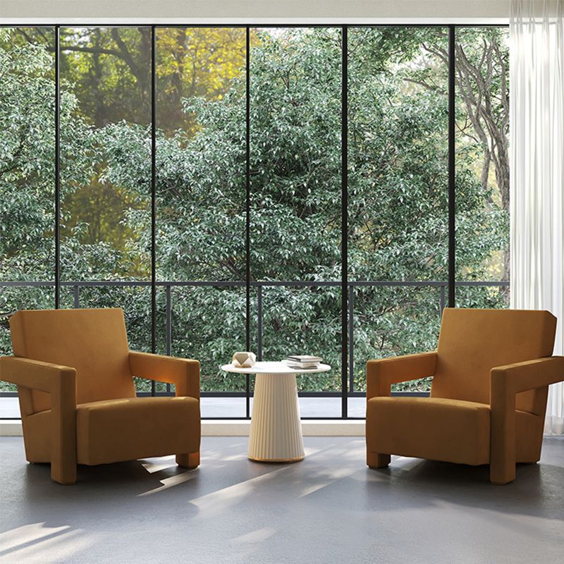 Mid-Century Modern Solid Color Accent Armchair Fixed Back Arm Chair for Living Room Clearhalo 'Accent Chairs' 'accent_chairs' 'Chairs & Seating' 'furn' 'furn_accent_chairs' 'Furniture' 'Living Room Furniture' 1200x1200_ef6d95bf-87f9-42e1-88b0-fdf9b0b6db81