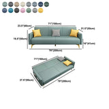 現代の標準的な四角いアームリビングルームの固定席