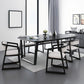Simplicity Style Dining Table Solid Wood Black Dinette Table for Home and Kitchen Clearhalo 'Dining Tables & Seating' 'Dining Tables' 'dining_table' 'furn' 'furn_dining_table' 'Furniture' 'Kitchen & Dining Furniture' 1200x1200_ef70cab1-1086-4032-82aa-d3aa8ab40524