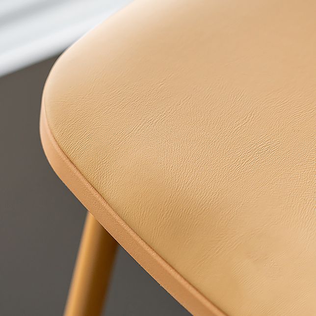 Nordic Bar-stool Plastic Counter Bar Stool with Metal Legs for Home Clearhalo 'Bar Furniture' 'Bar Stools' 'bar_stools' 'furn' 'furn_bar_stools' 'Furniture' 'furniture_bar_stools' 'Kitchen & Dining Furniture' 1200x1200_ef71c565-9528-462c-b1cd-42fa7c40e345
