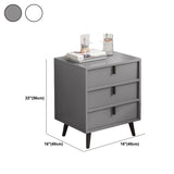 Modern Drawers Included Bedside Cabinet Manufactured Wood Nightstand for Bedroom