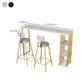 Table de salle à manger rectangulaire en marbre avec double piédestal en métal