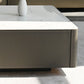Minimalism Slate Rectangular Coffee Table White Coffee Table Set with Drawer Clearhalo 'Coffee & Accent Tables' 'Coffee Tables' 'coffee_tables' 'furn' 'furn_coffee_tables' 'Furniture' 'Living Room Furniture' 1200x1200_ef73d608-5329-432c-8ed0-911c88646d57