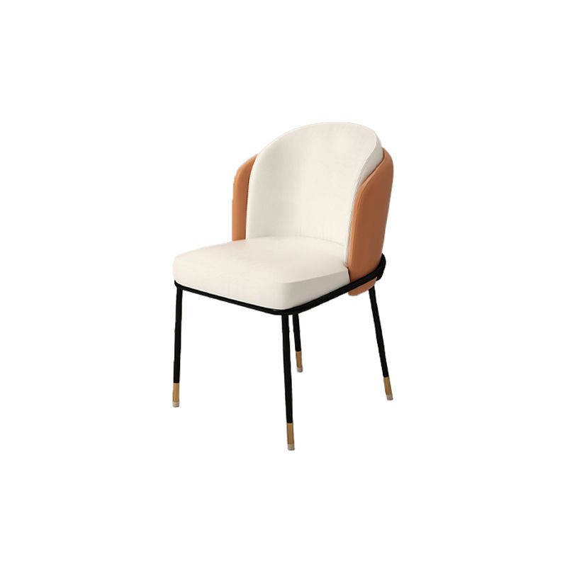 Upholstered Side Chair Modern Style Open Back Armless Chair for Dining Room Clearhalo 'Dining Chairs' 'Dining Tables & Seating' 'dining_chair' 'furn' 'furn_dining_chair' 'Furniture' 'Kitchen & Dining Furniture' 1200x1200_ef77ce0d-5c1b-459f-be2b-46a4e68e38fe