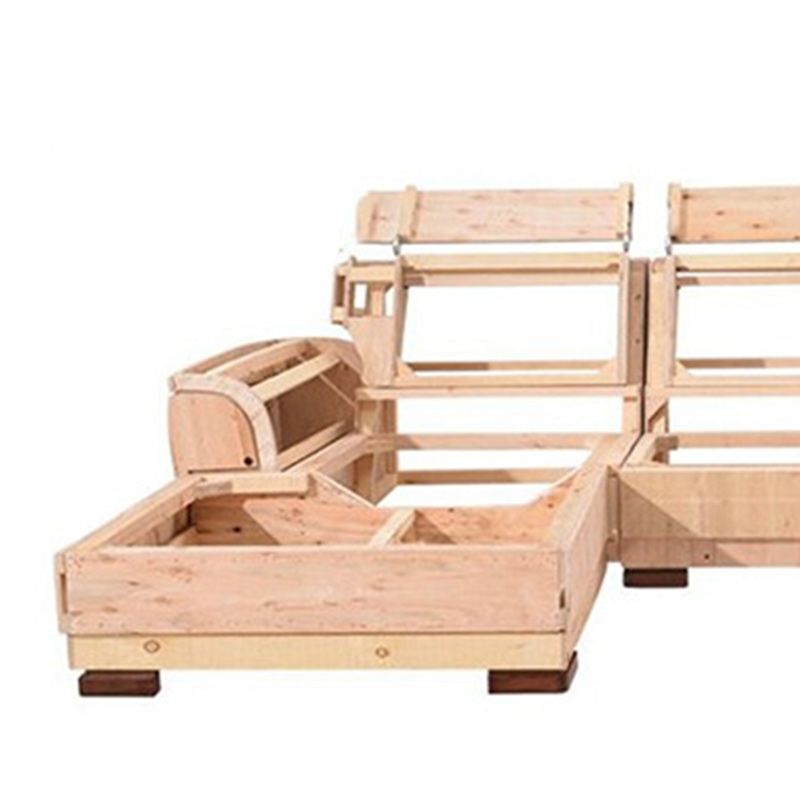 Linen 4-Seater Sectional Sofa with Sloped Arms for Living Room Clearhalo 'furn' 'furn_sectionals' 'Furniture' 'Living Room Furniture' 'Sectionals' 1200x1200_ef790782-df55-4580-bef9-47ba25798342