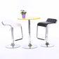 Modern Backrest Liftable Stool Steel Cashier Bar Stool with Leather Cushion and Pedal Clearhalo 'Bar Furniture' 'Bar Stools' 'bar_stools' 'furn' 'furn_bar_stools' 'Furniture' 'Kitchen & Dining Furniture' 1200x1200_ef79dfcc-a125-4033-aeb4-90431e8c1c50