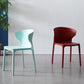 Contemporary Plastic Dining Chair 15.5'' Wide Wingback Side Chair for Home Use Clearhalo ' kitchen&dining_furn' 'Dining Chairs' 'Dining Tables & Seating' 'dining_chair' 'furn' 'furn_dining_chair' 'Furniture' 'furniture_dining_chair' 'Kitchen & Dining Furniture' 'kitchen' 1200x1200_ef7bc5b9-d7aa-40e3-825b-f4b73df980cd