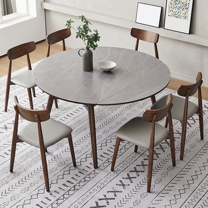 Modern 1/4/5/7 stukken Dinerset Stone opvouwbare eettafel voor eetkamer