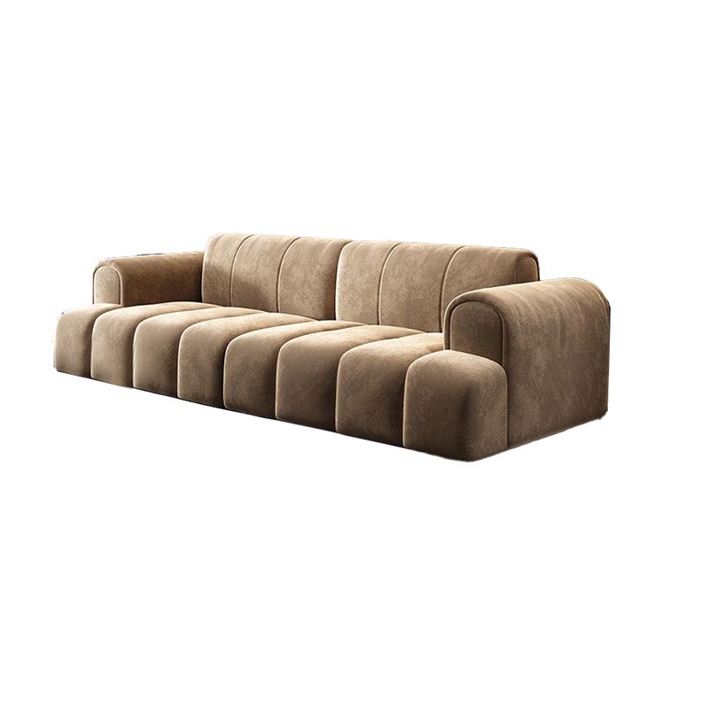Contemporary Stationary Cushions Recessed Arm Living Room Settee Clearhalo 'furn' 'furn_sofas' 'Furniture' 'Living Room Furniture' 'Sofa' 'sofas' 1200x1200_ef80f8c5-da85-45a4-ab4e-8054ffb33b55