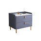 2 Drawers Stone Nightstand Glam Legs Included Bedside Cabinet ,18.5" Tall Clearhalo 'Bedroom Furniture' 'furn' 'furn_night_stand' 'Furniture' 'night_stand' 'Nightstands' 1200x1200_ef84f54d-ca95-4821-a852-445021bee640