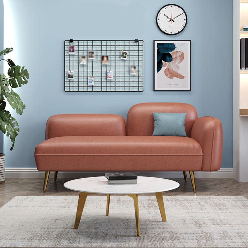 Hair Pin Legs Tight Back Square Arm Transitional Modern Loveseat for Apartment Clearhalo 'furn' 'furn_sofas' 'Furniture' 'furniture_sofas' 'kitchen' 'kitchen_sofas' 'Living Room Furniture' 'Sofa' 'sofas' 1200x1200_ef882999-faec-4036-846c-b1b3ae1be646