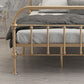 Open-Frame Bed with Spindle Headboard and Metal Legs in Solid Color Clearhalo 'Bedroom Furniture' 'Beds' 'furn' 'furn_beds' 'Furniture' 1200x1200_ef8cd25a-43b8-484c-ba56-376cdcde799e
