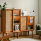 14.57"W Bookshelf Contemporary Style Solid Wood Bookcase for Home Office