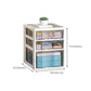 Modern Plastic File Cabinet Storage Drawers Filing Cabinet for Office