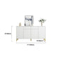 Glam Style Sideboard White Wooden Buffet Stand for Dining Room Clearhalo 'buffet_sideboard' 'Buffets & Sideboards' 'furn' 'furn_buffet_sideboard' 'Furniture' 'Kitchen & Dining Furniture' 1200x1200_ef91c9e0-f6bb-4cf9-8efb-4991c214a193