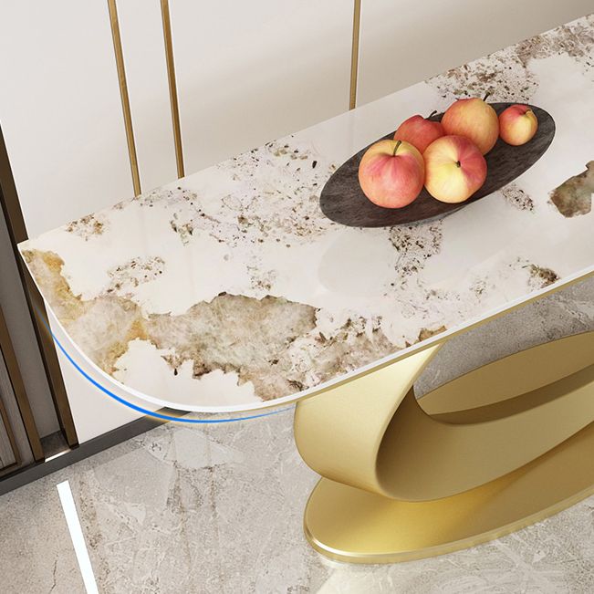 Mesa de acento de consola glamor