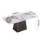 Metal Traditional Luxury Rectangle Table Sintered Stone Indoor Table with Pedestal Clearhalo ' dining_table' 'Dining Tables & Seating' 'Dining Tables' 'furn' 'furn_dining_table' 'Furniture' 'furniture_dining_table' 'Kitchen & Dining Furniture' 'kitchen&dining_furn' 'kitchen' 'kitchen_dining_table' 1200x1200_ef92de9b-ee99-4496-a459-e01ad1ff8c78