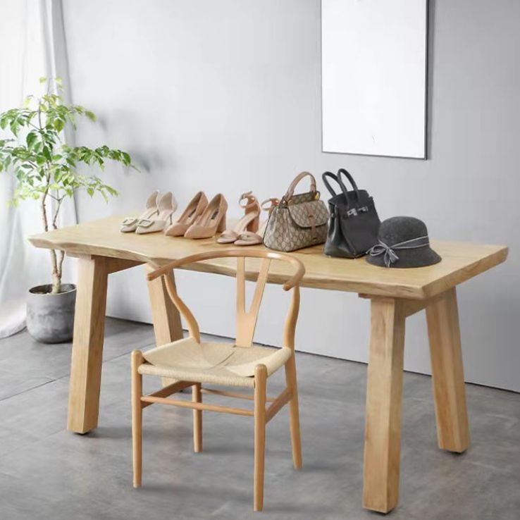 1/2/3 Pcs Pine Modern Dining Set with Rectangle Table Dinette Set Clearhalo 'Dining Room Sets' 'Dining Tables & Seating' 'dining_room_set' 'furn' 'furn_dining_room_set' 'Furniture' 'furniture_dining_room_set' 'Kitchen & Dining Furniture' 'kitchen&dining_furn' 'kitchen' 1200x1200_ef936b3b-f44f-4257-8b40-dcdeb679199e