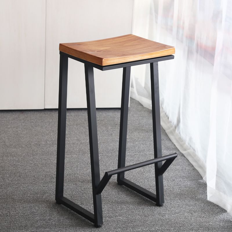 Moderno tavolo da bar in legno di pino rettangolo set 1/5/6 pezzi Tavolino con sgabelli alti