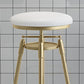Industrial Armless Liftable Counter Stool Iron Cafe Bar Stool with Pedal