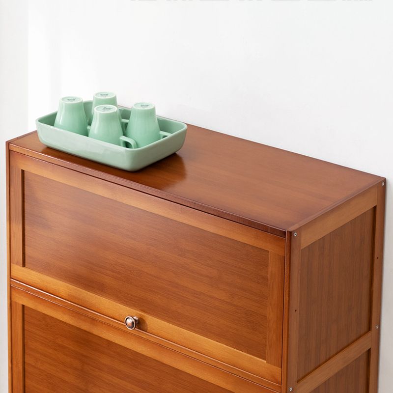 Contemporary Bamboo Barrister Bookcase Doors Included Bookcase for Home Office Clearhalo 'Bookcases' 'furn' 'furn_bookcases' 'Furniture' 'furniture_bookcases' 'kitchen' 'kitchen_bookcases' 'Living Room Furniture' 'Office Furniture' 1200x1200_ef95536d-07a0-49b6-9db5-700ffb2361ea