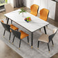 Simple Kitchen Standard Dining Table Sintered Stone Rectangle Dining Table with 4 Legs Base Clearhalo ' dining_table' 'Dining Tables & Seating' 'Dining Tables' 'furn' 'furn_dining_table' 'Furniture' 'furniture_dining_table' 'Kitchen & Dining Furniture' 'kitchen&dining_furn' 'kitchen' 'kitchen_dining_table' 1200x1200_ef95f060-06d0-4490-8f4b-998a5f492d73