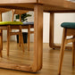 Rectangle Sled Base Dining Site Table Solid Wood Dining Room Collection for Indoor Clearhalo ' dining_table' 'Dining Tables & Seating' 'Dining Tables' 'furn' 'furn_dining_table' 'Furniture' 'furniture_dining_table' 'Kitchen & Dining Furniture' 'kitchen&dining_furn' 'kitchen' 'kitchen_dining_table' 1200x1200_ef9e01f2-1b6c-487e-bd05-5d6c39249c1b