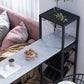 Glam Bar Table Set 1/2/3 Pcs Storage Bar Table with Bar Stools Clearhalo 'Bar Furniture' 'furn' 'furn_home_bar_bar_sets' 'Furniture' 'Home Bars & Bar Sets' 'home_bar_bar_sets' 'Kitchen & Dining Furniture' 1200x1200_ef9e125e-5de1-49a9-b84a-dbd2f2ce8240