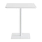 Metal Industrial Square Dining Table Wood Top Table with Pedestal Clearhalo 'Dining Tables & Seating' 'Dining Tables' 'dining_table' 'furn' 'furn_dining_table' 'Furniture' 'furniture_dining_table' 'Kitchen & Dining Furniture' 'kitchen' 'kitchen_dining_table' 1200x1200_ef9f6582-716b-48c0-b4ee-5e83a4c35f46