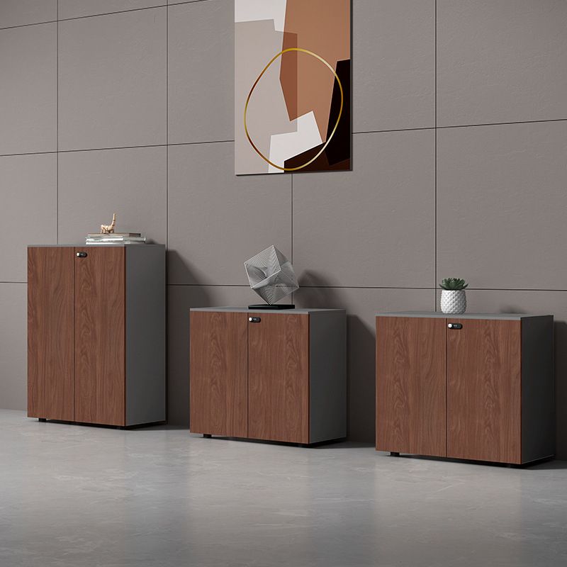 Archivo tradicional de estantes de almacenamiento de archivos Archivo de madera