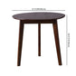 Modern Style Solid Wood Brown Dining Room Set with Round Table Formal Dining Table Furniture Clearhalo 'Dining Room Sets' 'Dining Tables & Seating' 'dining_room_set' 'furn' 'furn_dining_room_set' 'Furniture' 'furniture_dining_room_set' 'Kitchen & Dining Furniture' 'kitchen&dining_furn' 'kitchen' 1200x1200_efa09d26-a562-4e30-8cd6-c04f3f60f3e6