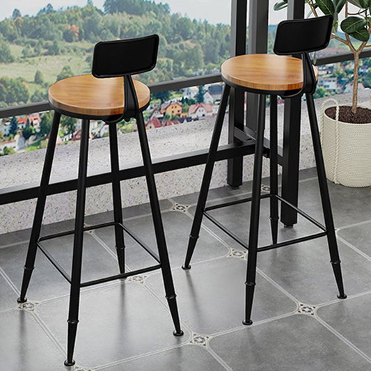 Modern Rectangle Pub Table Set Trestle 1/3 Pieces Solid Wood Counter Height Set