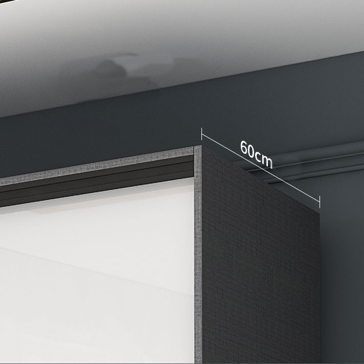 Sliding Engineered Wood Wardrobe Closet Modern Wardrobe Armoire Clearhalo 'Armoires & Wardrobes' 'armoires_wardrobes' 'Bedroom Furniture' 'furn' 'furn_armoires_wardrobes' 'Furniture' 1200x1200_efa3d7a8-0cae-4c5a-8874-365f76358d35