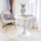 Metal Modern Round Dining Table Wood Top Indoor Table with Tulip Base Clearhalo ' dining_table' 'Dining Tables & Seating' 'Dining Tables' 'furn' 'furn_dining_table' 'Furniture' 'furniture_dining_table' 'Kitchen & Dining Furniture' 'kitchen&dining_furn' 'kitchen' 'kitchen_dining_table' 1200x1200_efa53dae-9189-4471-8957-308e2bac7708
