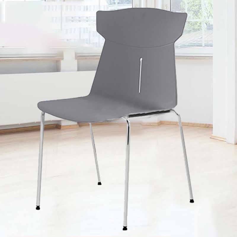 Contemporary No Wheels Desk Chair Plastic Armless Conference Chair Clearhalo 'furn' 'furn_office_chair' 'Furniture' 'Office Chairs' 'Office Furniture' 'office_chair' 1200x1200_efa6b552-3f4a-4954-a1e3-270eb60c7848