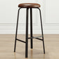 Modern Stackable Footrest Barstool Matte Finish Upholstered Home Stool Clearhalo 'Bar Furniture' 'Bar Stools' 'bar_stools' 'furn' 'furn_bar_stools' 'Furniture' 'furniture_bar_stools' 'Kitchen & Dining Furniture' 1200x1200_efa816a5-c7ba-4f72-ba24-06888d860e58