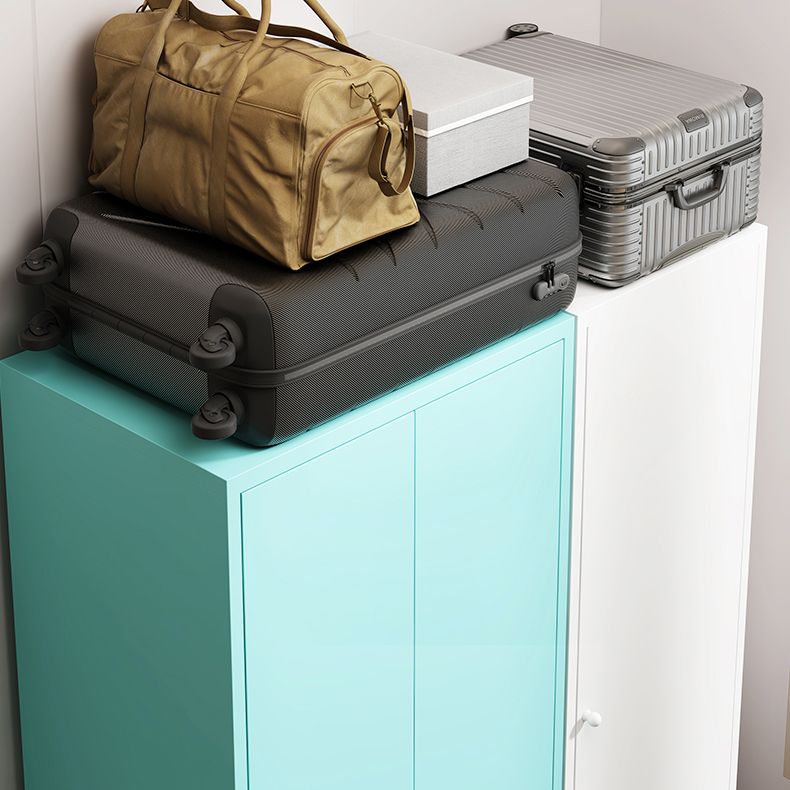 Armadio di guardaroba in stile contemporaneo per il guardaroba in metallo per camera da letto