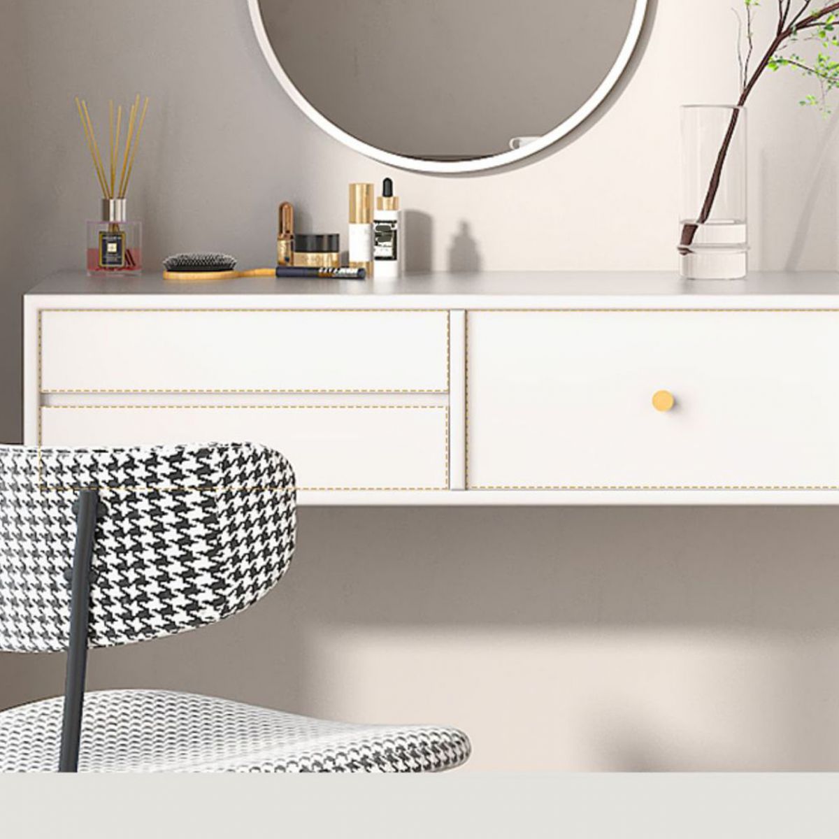 Tavolo da toep in legno massiccio contemporaneo set con sgabello