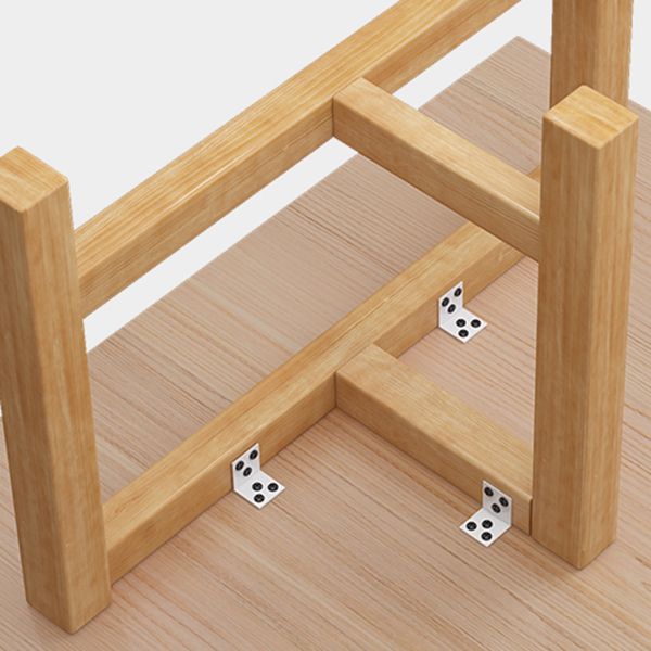 Solid Wood Meeting Table Simplicity Fixed Writing Table for Home Office Clearhalo 'furn' 'furn_office_desk' 'Furniture' 'Office Desks' 'Office Furniture' 'office_desk' 1200x1200_efafb661-6877-400c-95b3-9d30013fa79d