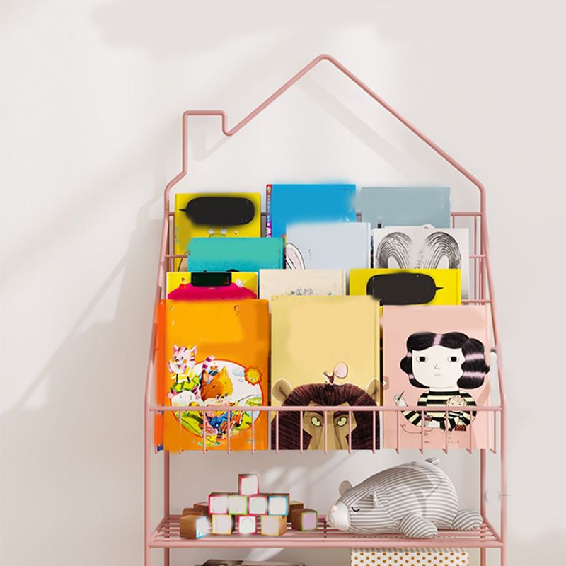 Scandinave Fermed Back Ladder Bertre étagère des étagères en métal incluse la bibliothèque