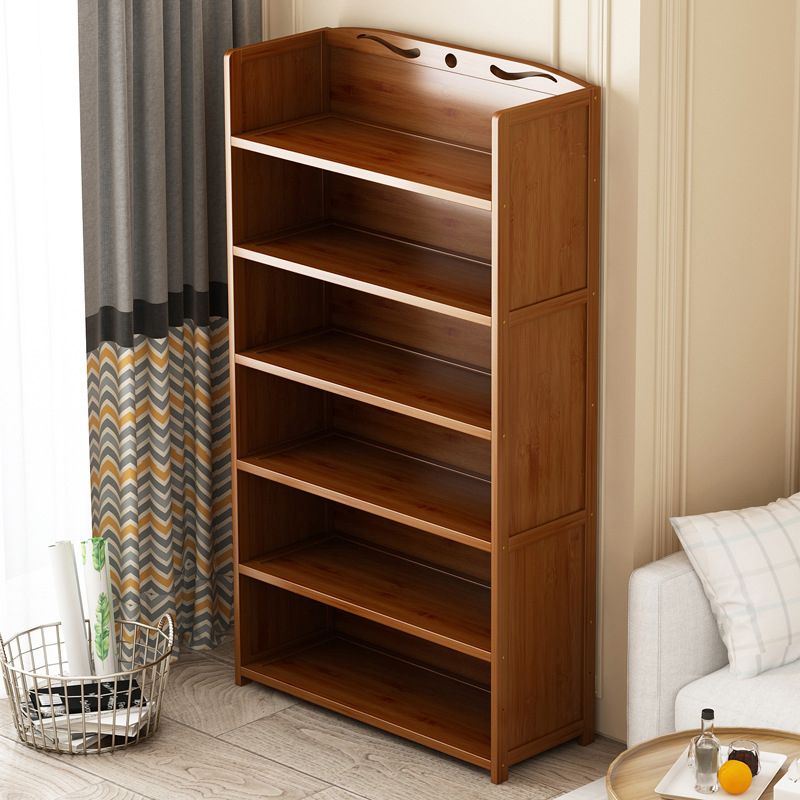 Brown Color Modern Style Bookshelf Engineer Wood Bookcase for Home Clearhalo 'Bookcases' 'furn' 'furn_bookcases' 'Furniture' 'Office Furniture' 1200x1200_efb282b7-f039-4e54-a512-38dfa0cc5002