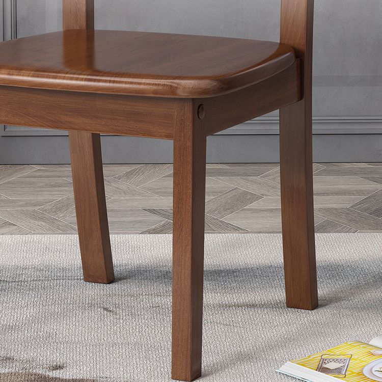 Traditional Dining Chair 16.5'' Wide Open Back Chair with 4 Legs for Home Use Clearhalo ' kitchen&dining_furn' 'Dining Chairs' 'Dining Tables & Seating' 'dining_chair' 'furn' 'furn_dining_chair' 'Furniture' 'furniture_dining_chair' 'Kitchen & Dining Furniture' 'kitchen' 1200x1200_efb81e14-3044-48cc-b5d8-784e542e55ee