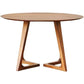 Scandinavian Coffee Cocktail Table Round Wooden Coffee Table Set for Living Room