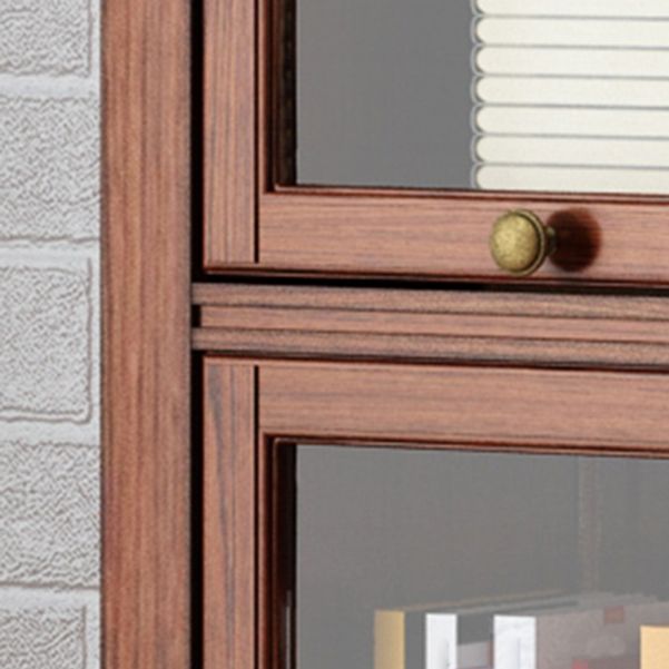 Wooden Closed Back Standard Bookcase Contemporary Style Bookshelf for Home Office Clearhalo 'Bookcases' 'furn' 'furn_bookcases' 'Furniture' 'furniture_bookcases' 'Office Furniture' 1200x1200_efb973a2-a02b-4ce5-8c4e-c67860905732